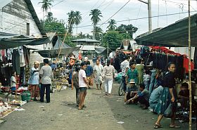 Markt in N-Sumatra