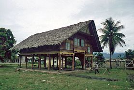 Traditionelles Haus bei Samalanga