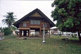 Traditionelles Haus bei Samalanga