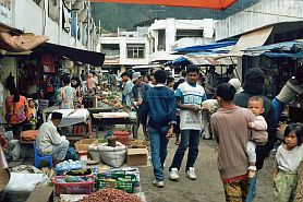 Markt in Takengon