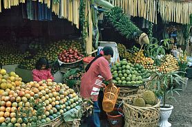 Berastagi: Fruchtmarkt