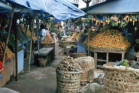 Berastagi: Fruchtmarkt