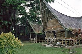 Traditionelles Batak-Dorf Huta Bolon