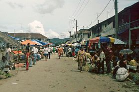 Straenmarkt in Sidikalang