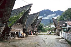 Traditionelles Batak-Dorf Jangga Dolok