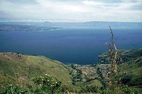 Blick auf den Tobasee - Insel Samosir