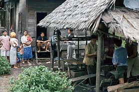 Dorfschmiede bei Padangsidempuan