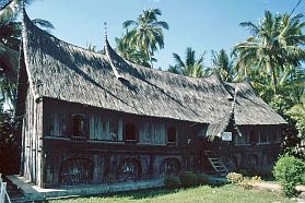 Traditionelles Minangkabau-Dorf Balimbing