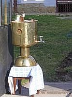 Kloster Agapia: Samowar