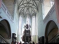 Bistritz: Evangelische Stadtpfarrkirche - Chorraum -  Georg Weis