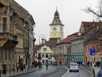 Kronstadt: Strae zum Rathaus