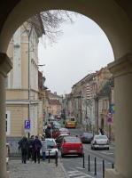 Kronstadt: Blick durchs Schei-Tor