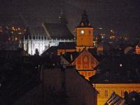 Kronstadt: Nachtbild aus dem Hotelfenster