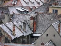 Kronstadt: Blick aus dem Hotelfenster