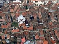 Hausberg Tmpa: Blick auf das Stadtzentrum - Synagogenkomplex
