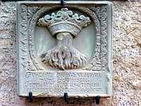 Weberbastei: Wappen von Kronstadt