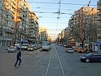 Bukarest: Wohnblocks