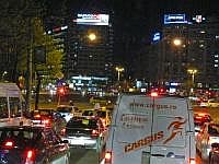 Bukarest bei Nacht