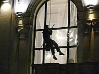 Bukarest bei Nacht