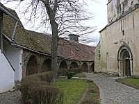 Kirchenburg Heltau: Mauer mit Vorratsnischen