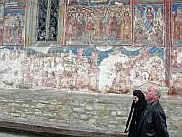 Kloster Humor-Sdfassade: Belagerung von Konstantinopel