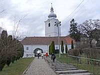 Sfntu Gheorghe: Die Festungskirche (Biserică Fortificată - Vrtemplom) wurde  im 14. Jahrhundert im gotischen Stil erbaut.