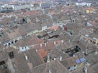 Blick vom Turm der Stadtkirche auf die 'Unterstadt'