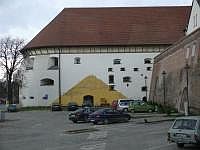 Der 'Dicke Turm' (1540) wurde bereits 1788 zum ersten Theater von Hermannstadt; es ist heute Theater und Konzertsaal