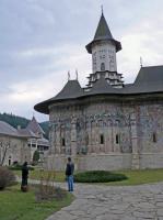 Kloster Suceviţa: Kirche, Nordfassade