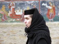 Kloster Suceviţa: Nonne