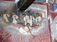 Kloster Suceviţa: Detail der Sdfassade