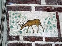 Kloster Suceviţa: Eingang zur Vorhalle, Nordseite, Detail