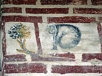 Kloster Suceviţa: Eingang zur Vorhalle, Nordseite, Detail