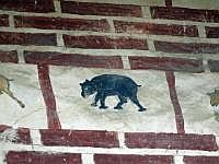 Kloster Suceviţa: Eingang zur Vorhalle, Nordseite, Detail