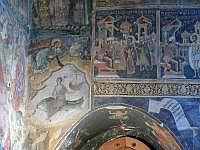 Kloster Suceviţa: Detail in der Vorhalle - Jngstes Gericht ( Georg Weis)