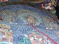 Kloster Suceviţa: Detail in der Vorhalle - Jngstes Gericht  ( Georg Weis)
