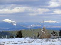 Landschaft Nhe des Tihuta-Passes