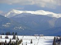 Landschaft Nhe des Tihuta-Passes