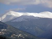 Landschaft Nhe des Tihuta-Passes