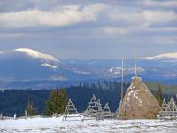 Landschaft Nhe des Tihuta-Passes