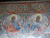 Voroneţ: Detail der Apsis