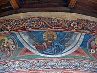 Voroneţ: Detail der Apsis