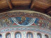Voroneţ: Detail der Apsis
