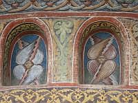 Voroneţ: Detail der Apsis