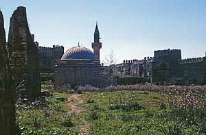 Anamur: mittelalterliche Burg Mamure  tuerkei1988_518