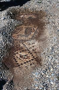 Anamur: antike Stadt Anemurion - Bodenmosaike tuerkei1988_536