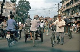 Saigon: Straenverkehr