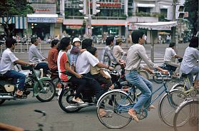 Saigon: Straenverkehr