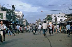 Saigon: Straenverkehr