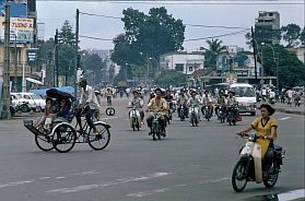 Saigon: Straenverkehr